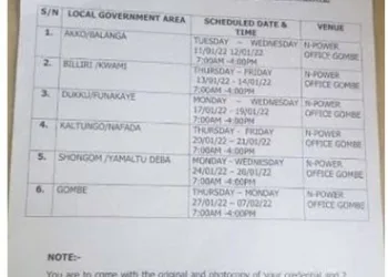 Npower Batch C State Verification Alert