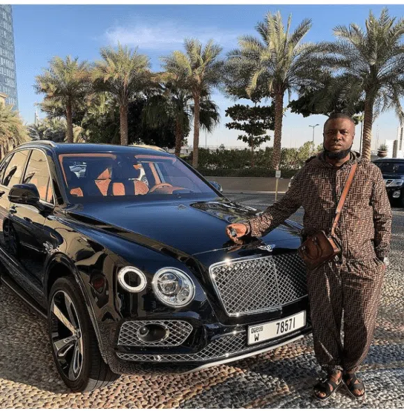 Hushpuppi on valentine's day 2019