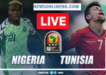 Livestream Nigeria vs Tunisia