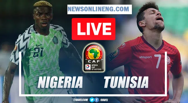 Livestream Nigeria vs Tunisia