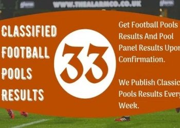 Week 33 pool result