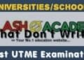 Universities that do not write Post UTME