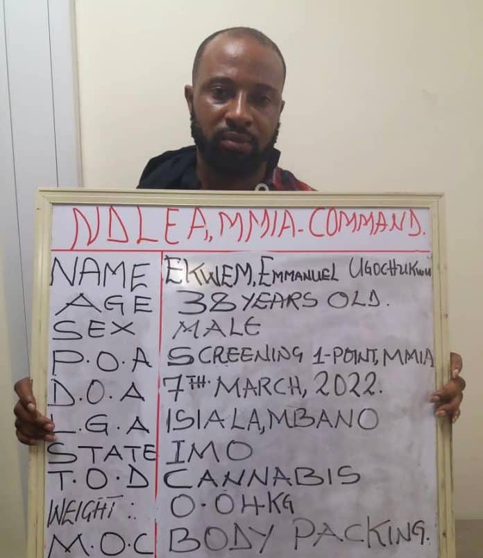 BREAKING: NDLEA Arrests Popular Nigerian Pastor With Drugs At Lagos Airport [Photo]