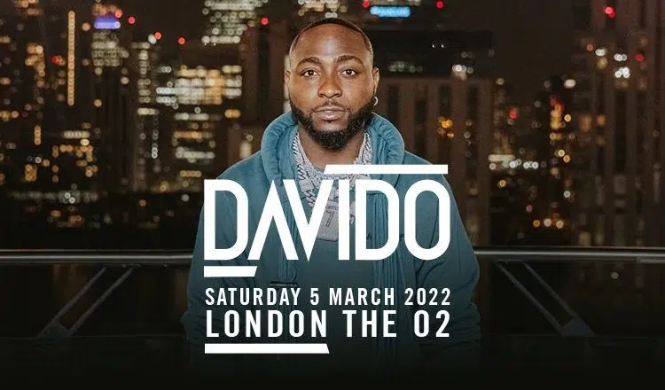 Live Stream Davido O2 London Show