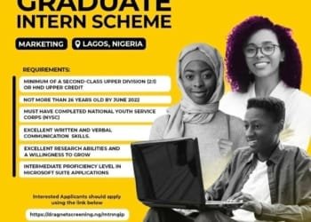MTN Nigeria Graduate Internship 2022