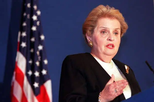 Madeleine Albright death