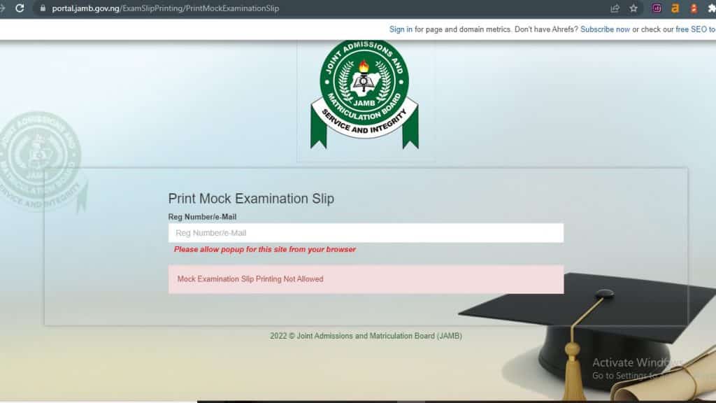 JAMB Examination Slip 2022: If You're Yet To Do JAMB Reprint 2022, Read This