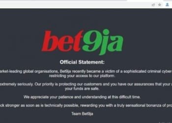 Bet9ja Website Hacked