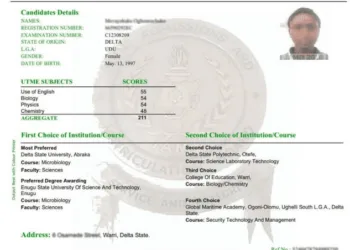 JAMB 2022 UTME Results