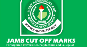 New JAMB Cut Off Marks For All Universities, Polytechnics 2023 | JAMB 2023 Cut Off Marks