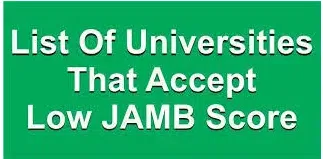 Low JAMB Score