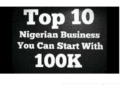 Business To Start With 100k