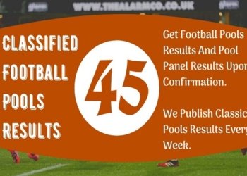 Week 45 pool result