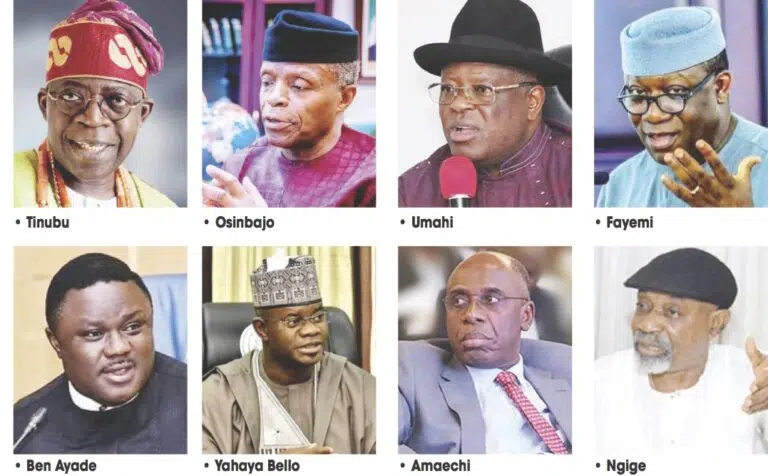 APC Presidential Aspirants