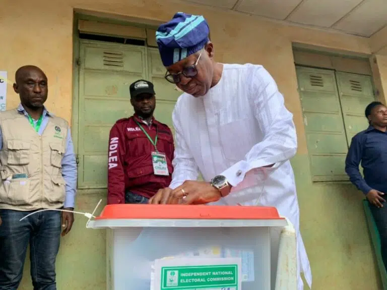 Governor Gboyega Oyetola