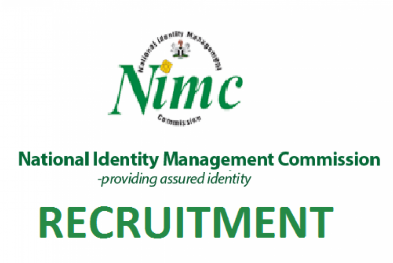 NIMC Recruitment