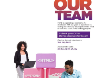 FCMB Boot Camp for Developers 