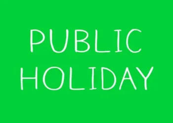 Monday Public Holiday