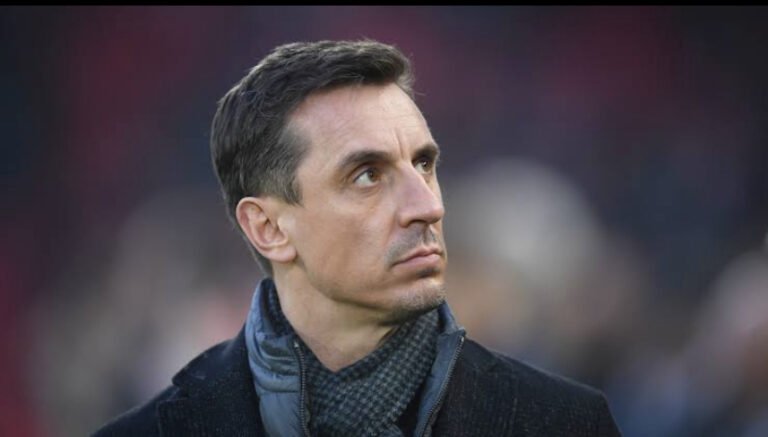 EPL: ‘Stupidity’ – Gary Neville Censure Nunez for Red Card in Liverpool Draw.