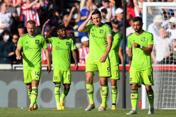 Absolute disgrace- Man Utd fans rage at first-half performance vs Brentford