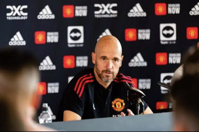 EPL: Ten Hag Makes Demand From Man Utd Players Ahead Of Liverpool Clash