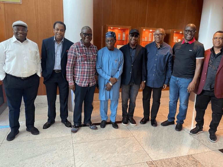 Atiku, Tinubu, Peter Obi, ex-president Obasanjo Head To London, Sowore Slams