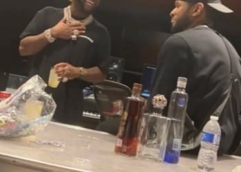 Davido Spotted Alongsides Usher In The Studio