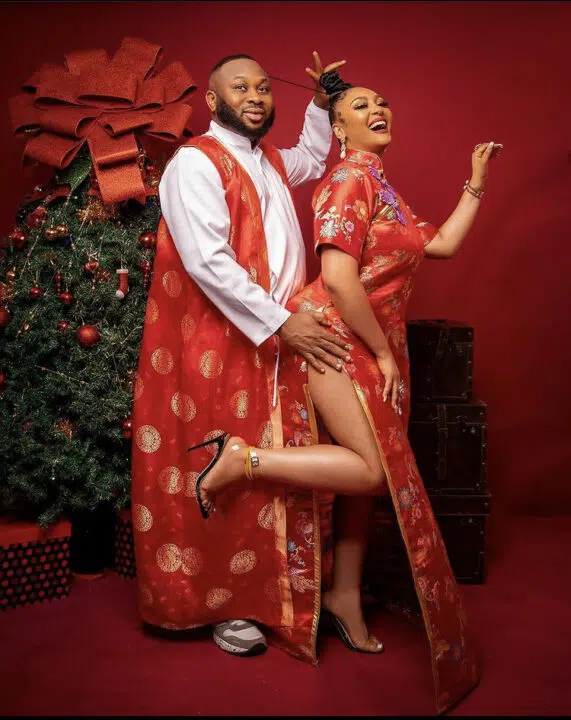 Olakunle Churchill and Rosy Meurer Turns Head As They Post Loved Up Photos