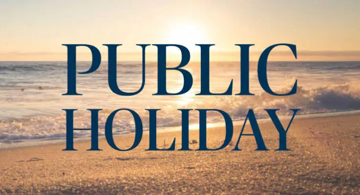 Friday Public Holiday