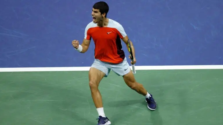 Alcaraz Defeats Tiafoe To Reach US Open Final