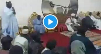 Watch As Aide Wakes Bola Tinubu Up While Sleeping At An Event [Video]