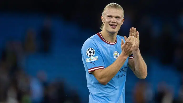 EPL: Man City Coach, Guardiola Reveals Haaland’s Ambition