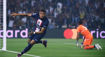 UCL: PSG star, Mbappe Equals Cavani’s Goals Record