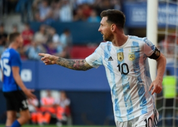 Messi Reacts As Argentina Beats Jamaica