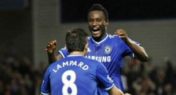 It Was A Pleasure Playing Next To You – Frank Lampard Recalls Moment With Mikel Obi