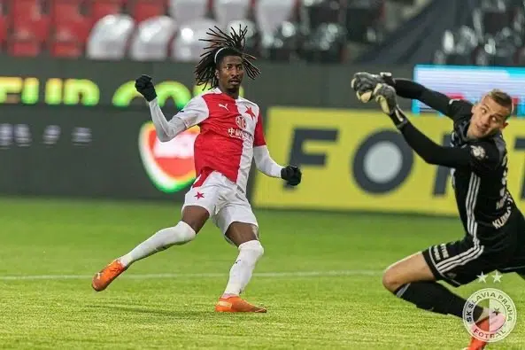 UEFA Conference League: Fantastic Olayinka Inspires Slavia Prague To Victory vs Ballkani