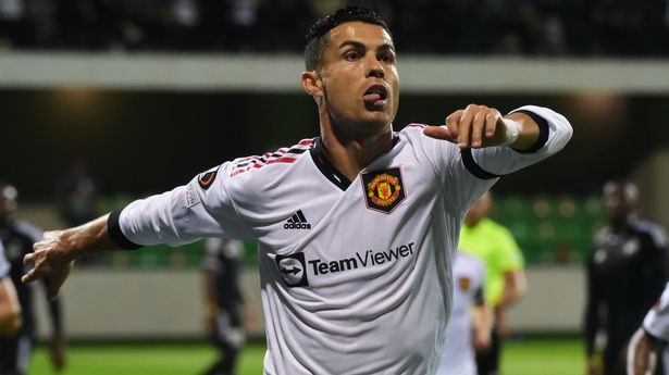 UEL: Cristiano Ronaldo Reacts After Scoring First Goal In Europa League
