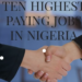 Highest-Paid Professionals In Nigeria