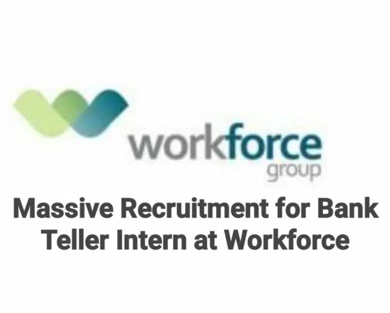 Bank Teller Intern at Workforce