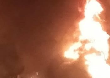Fuel Laden Tanker Explodes On Lagos-Ibadan Expressway