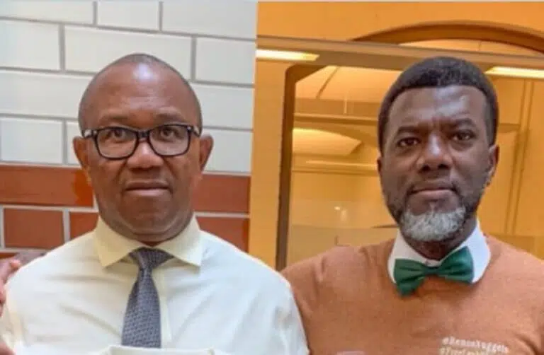 Reno Omokri Endorsing Peter Obi for Presidency