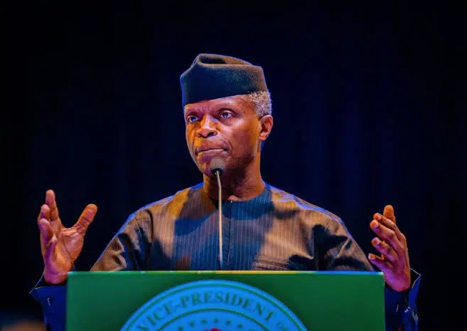 BREAKING: VP Osinbajo Endorses Peter Obi, Reechos His Economic Plan