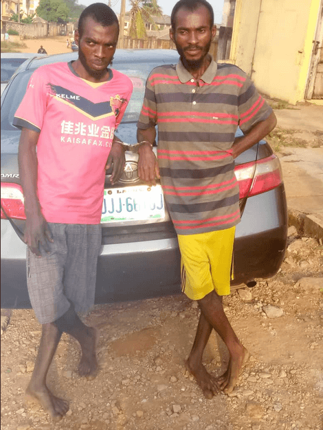 Two Brothers In Police Net For Stealing A Car