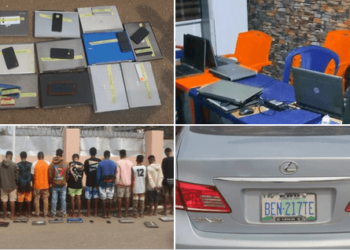 Yahoo School Proprietor, 13 'Students' Arrested In Benin