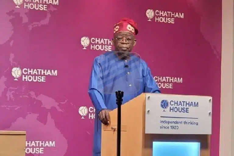 Tinubu’s Chatham House Performance