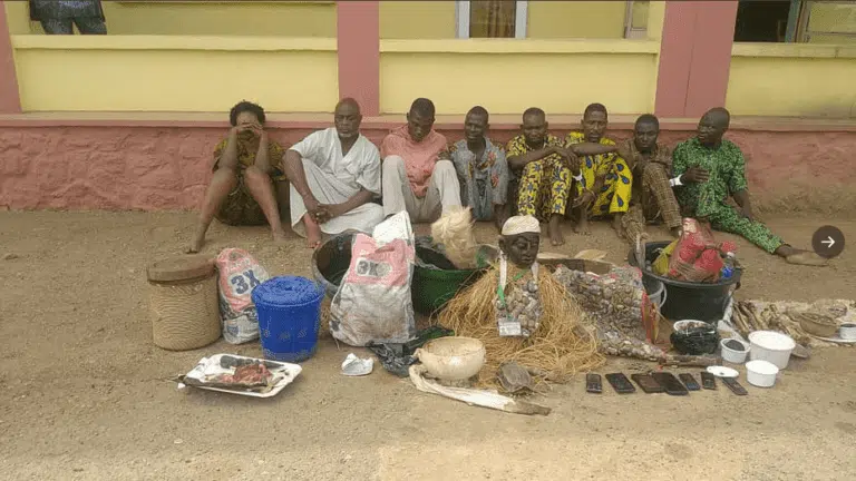 Couple, 6 Others Arrested For Killing, Dismembering 26-yr-old Lady