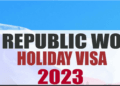Czech Republic Working Holiday Visa 2023