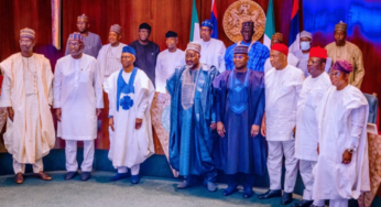 BREAKING: President Buhari Meets APC Governors