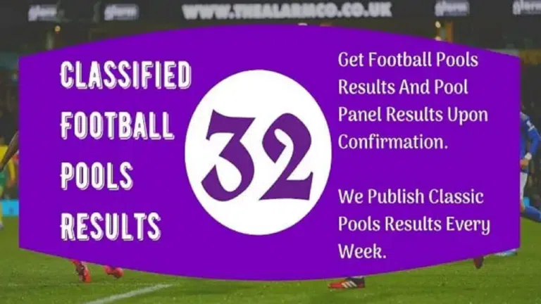 Week 32 Pool Result 2023