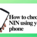Check NIN number on MTN